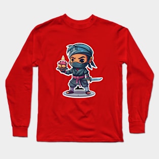 Birthday Ninja Long Sleeve T-Shirt